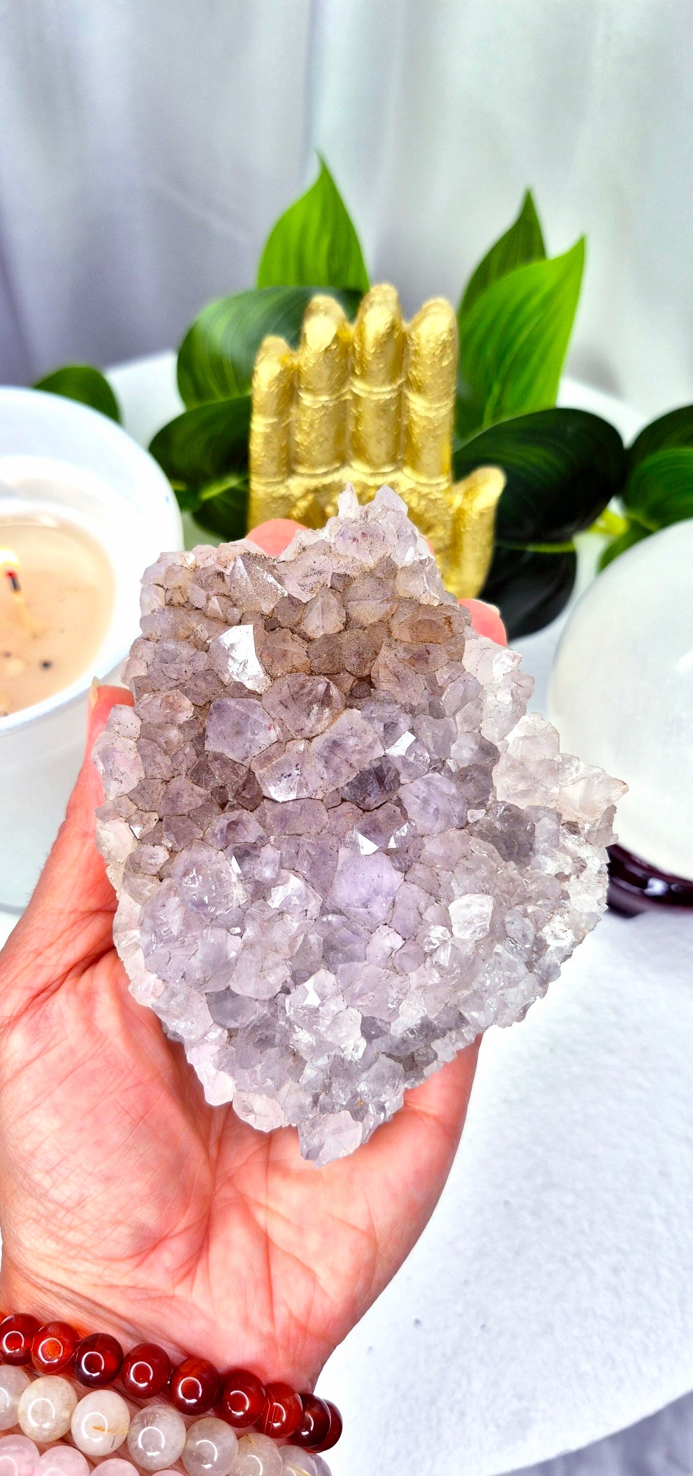 Smoky Quartz Cluster #A