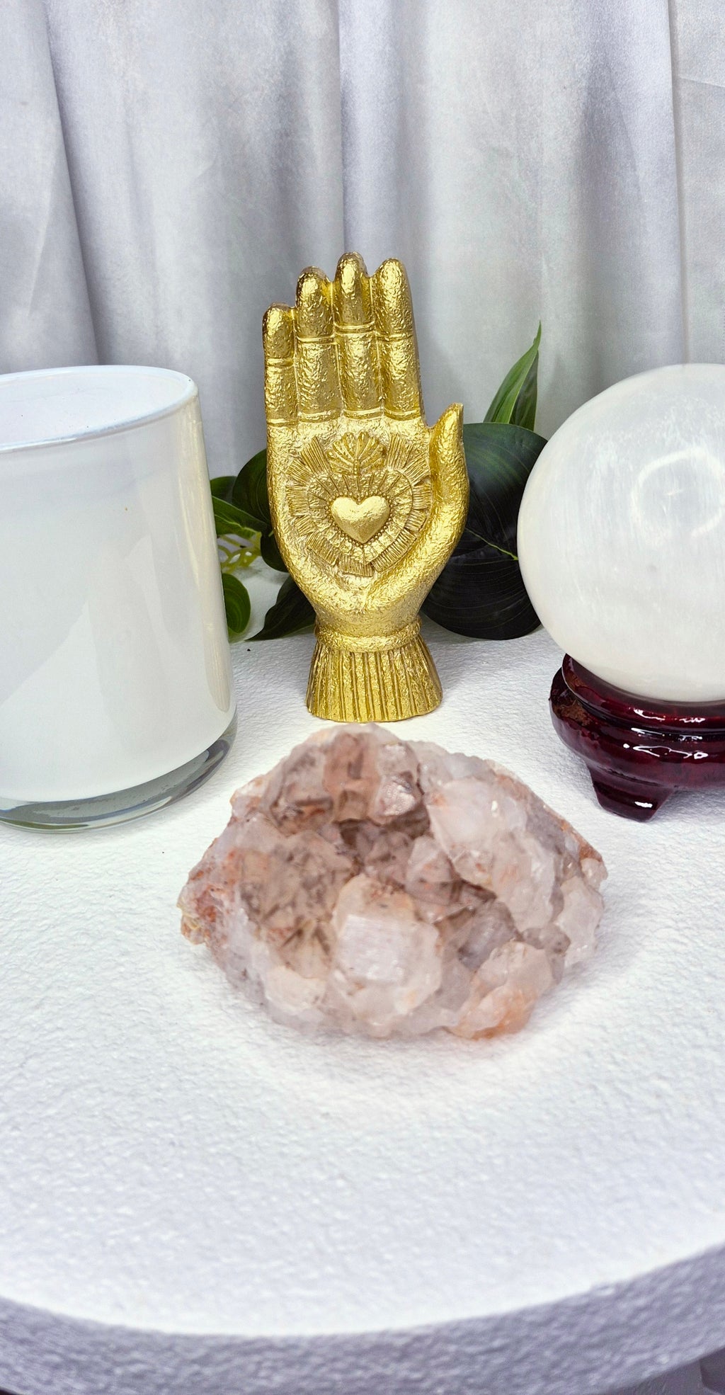 Natural Smoky Quartz Cluster Specimen