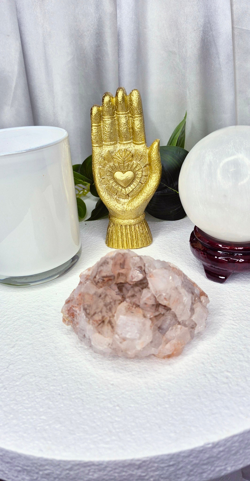 Natural Smoky Quartz Cluster Specimen