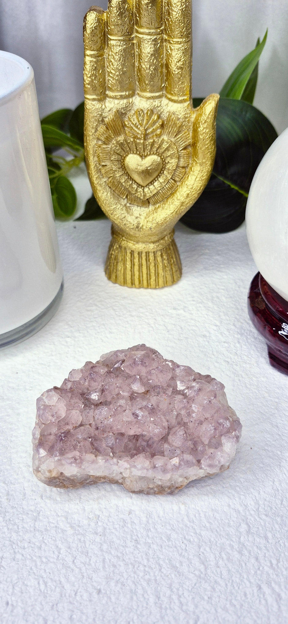 Natural Smoky Quartz Cluster Specimen