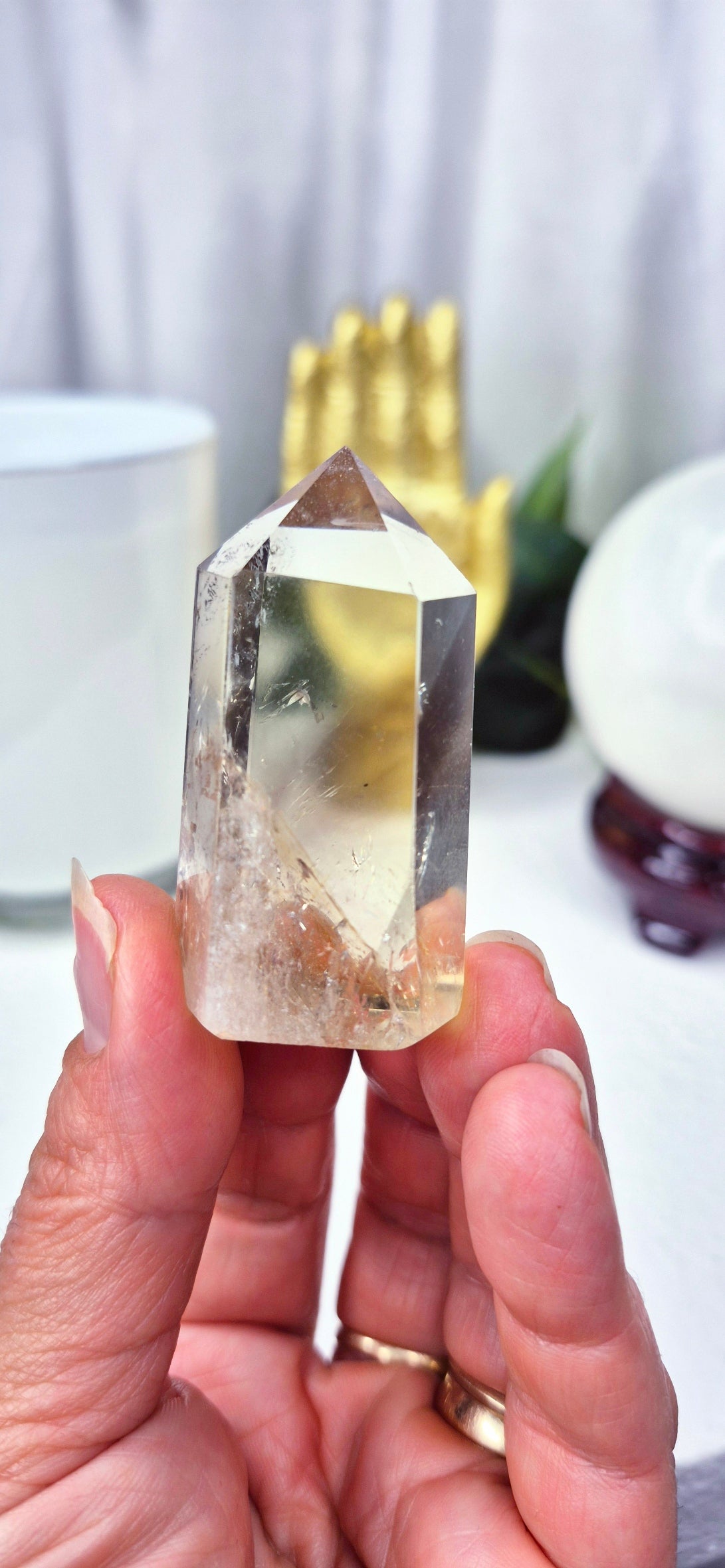 Included Smokey Quartz Point #E