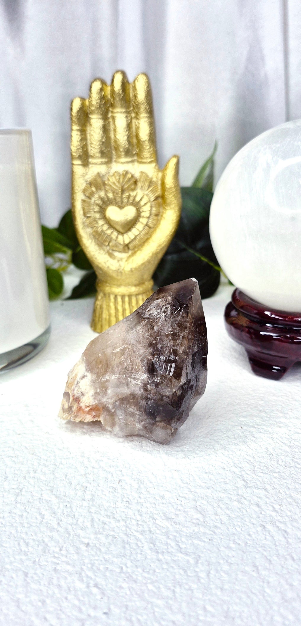 Raw, Natural Smoky Quartz Specimen