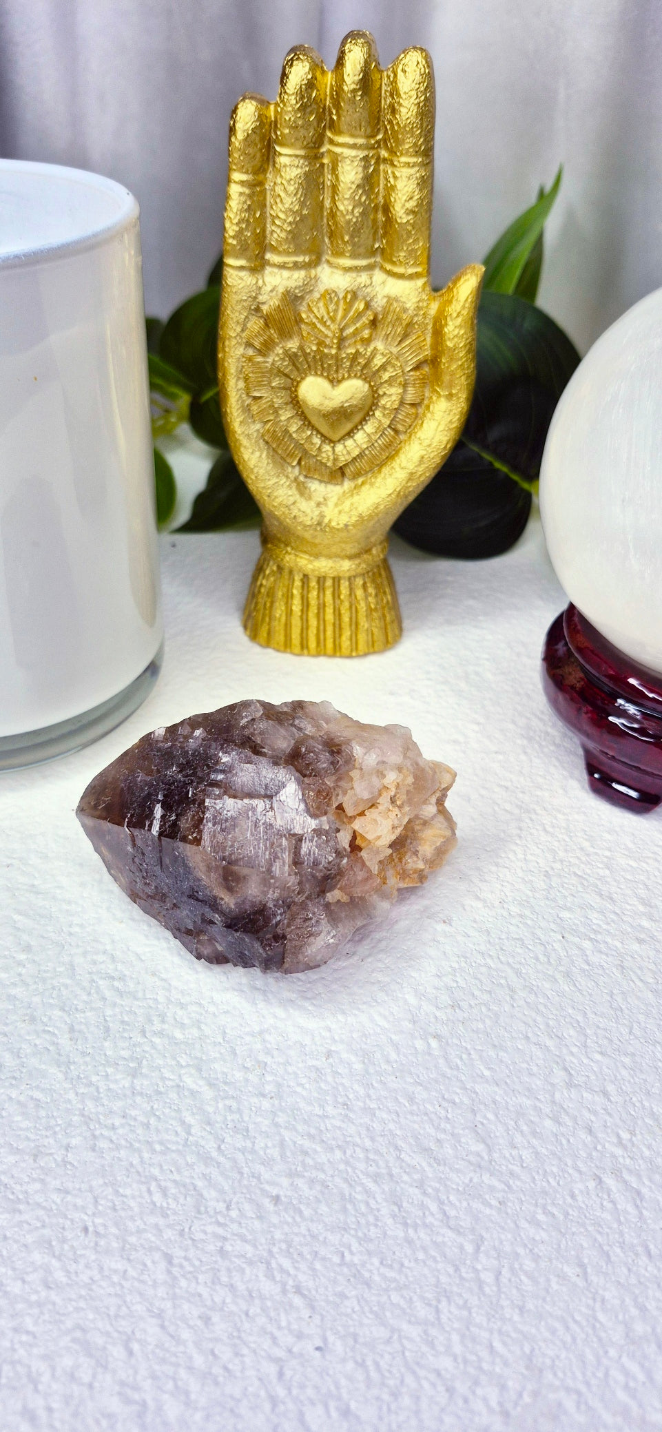 Raw, Natural Smoky Quartz Specimen