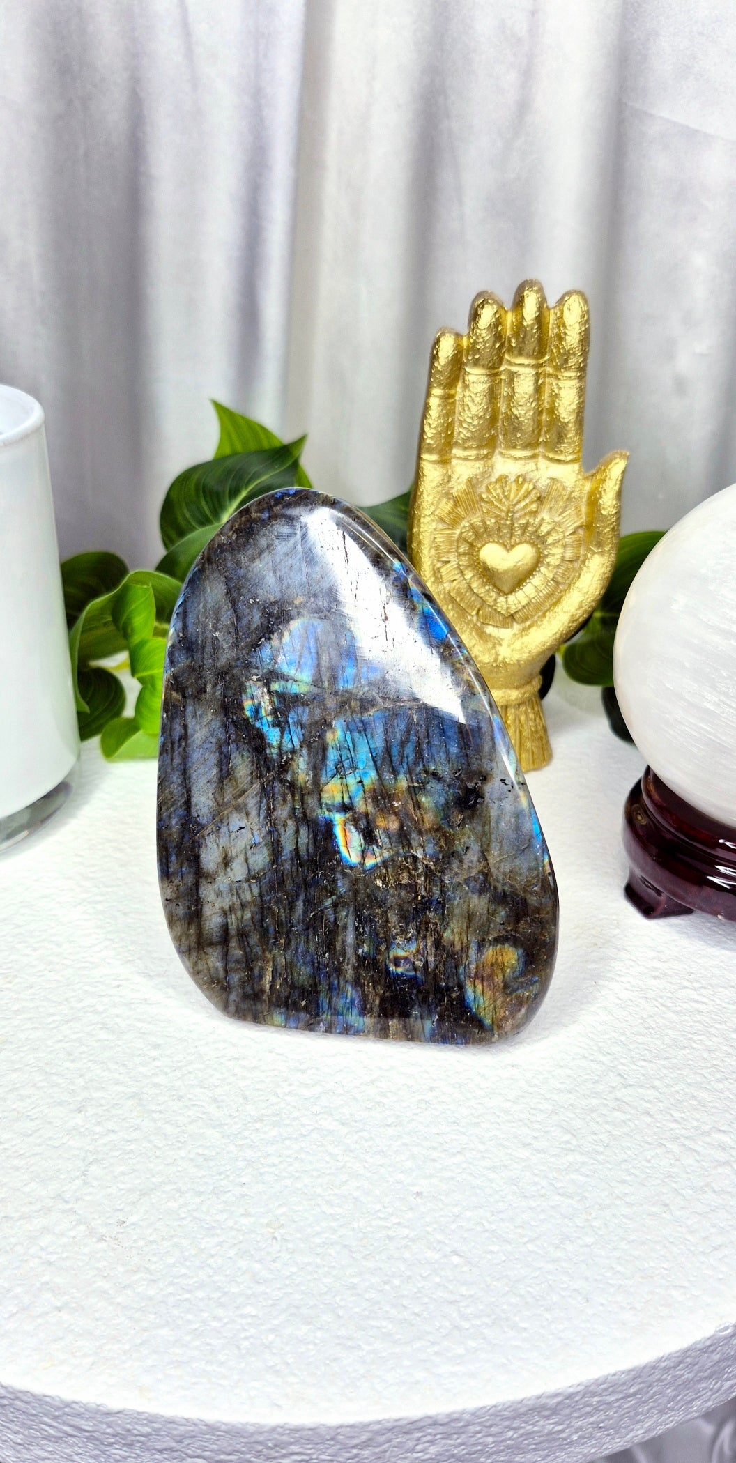 Labradorite Statement Piece Polished Free Form #E