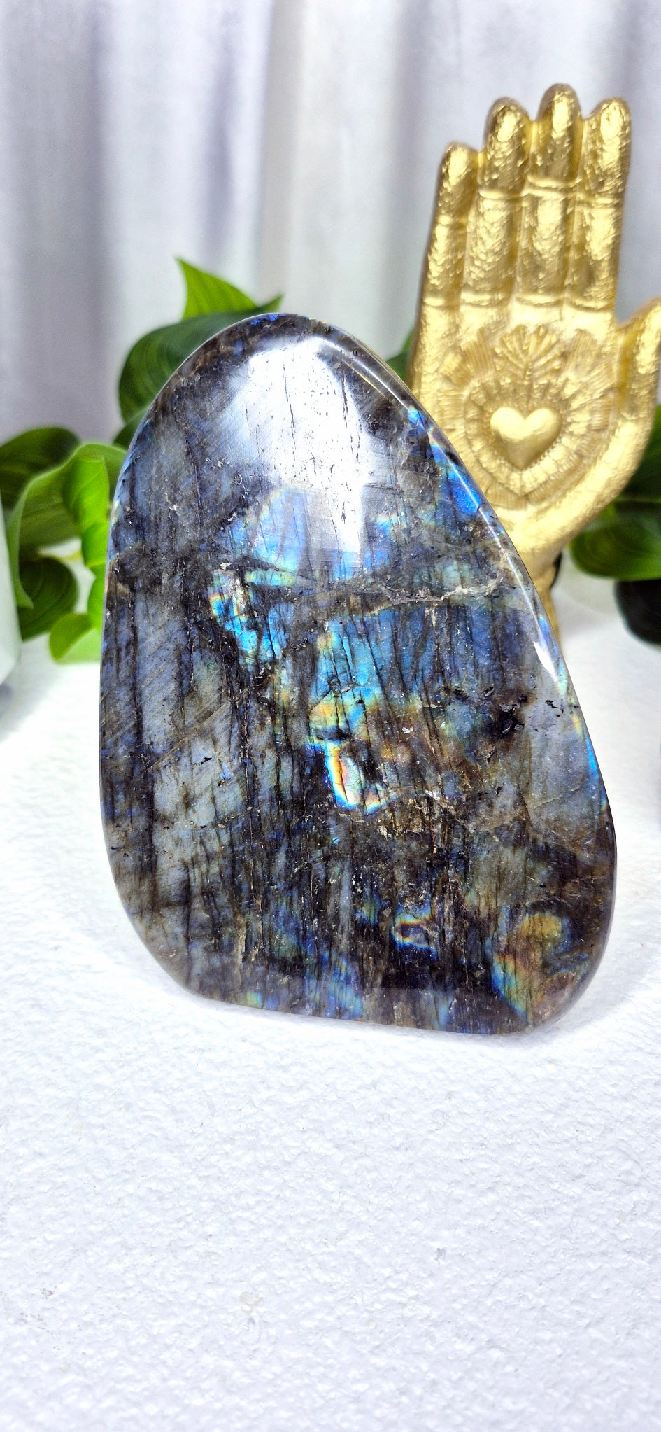 Labradorite Statement Piece Polished Free Form #E