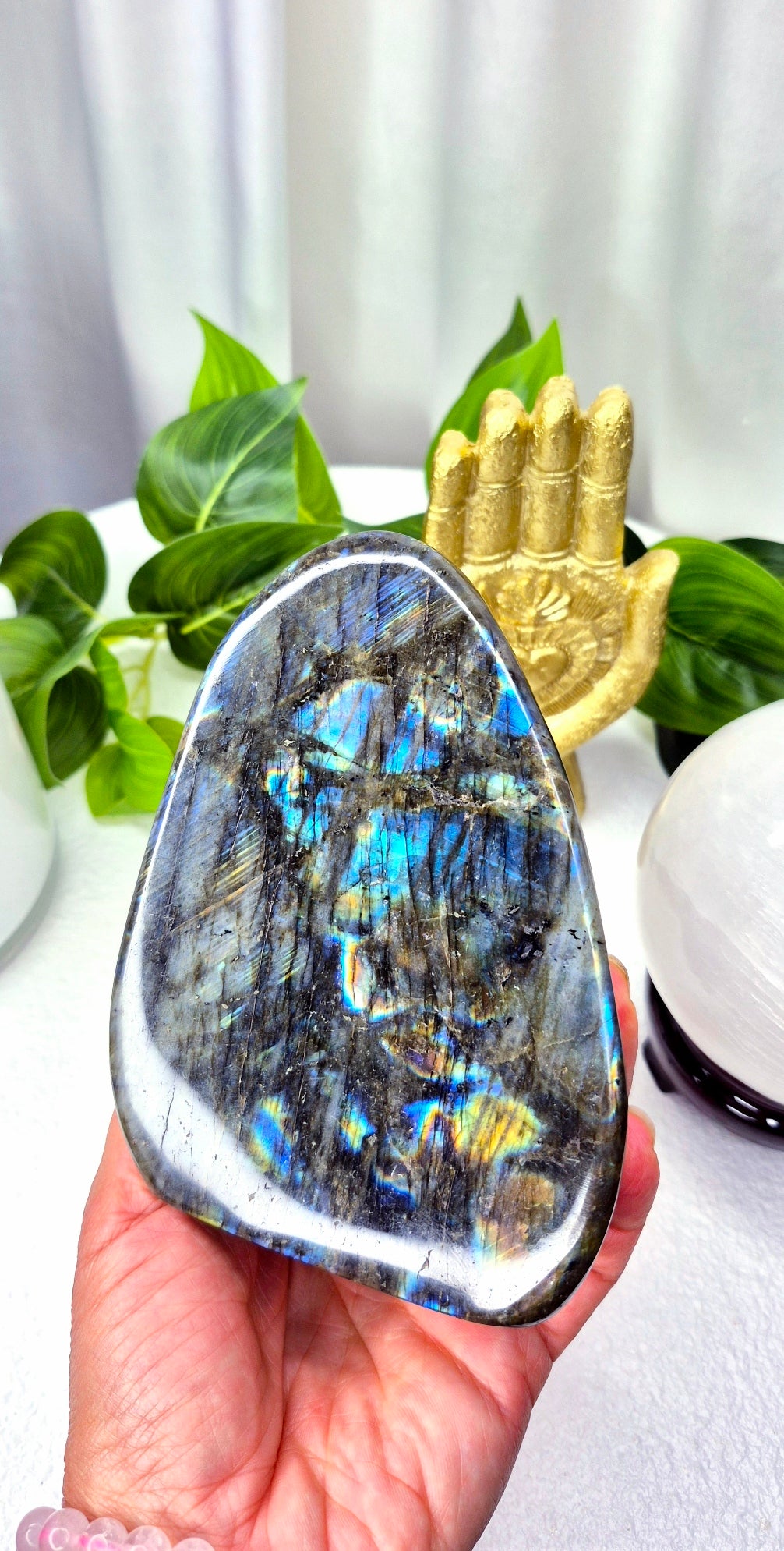 Labradorite Statement Piece Polished Free Form #E