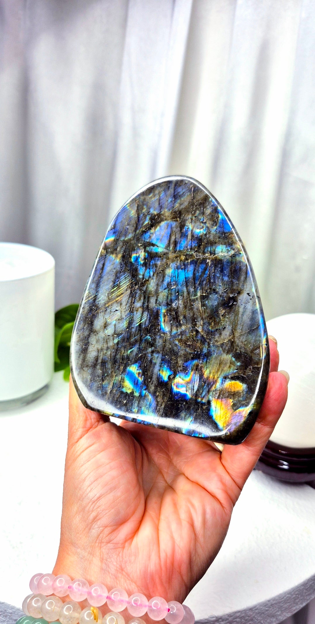 Labradorite Statement Piece Polished Free Form #E