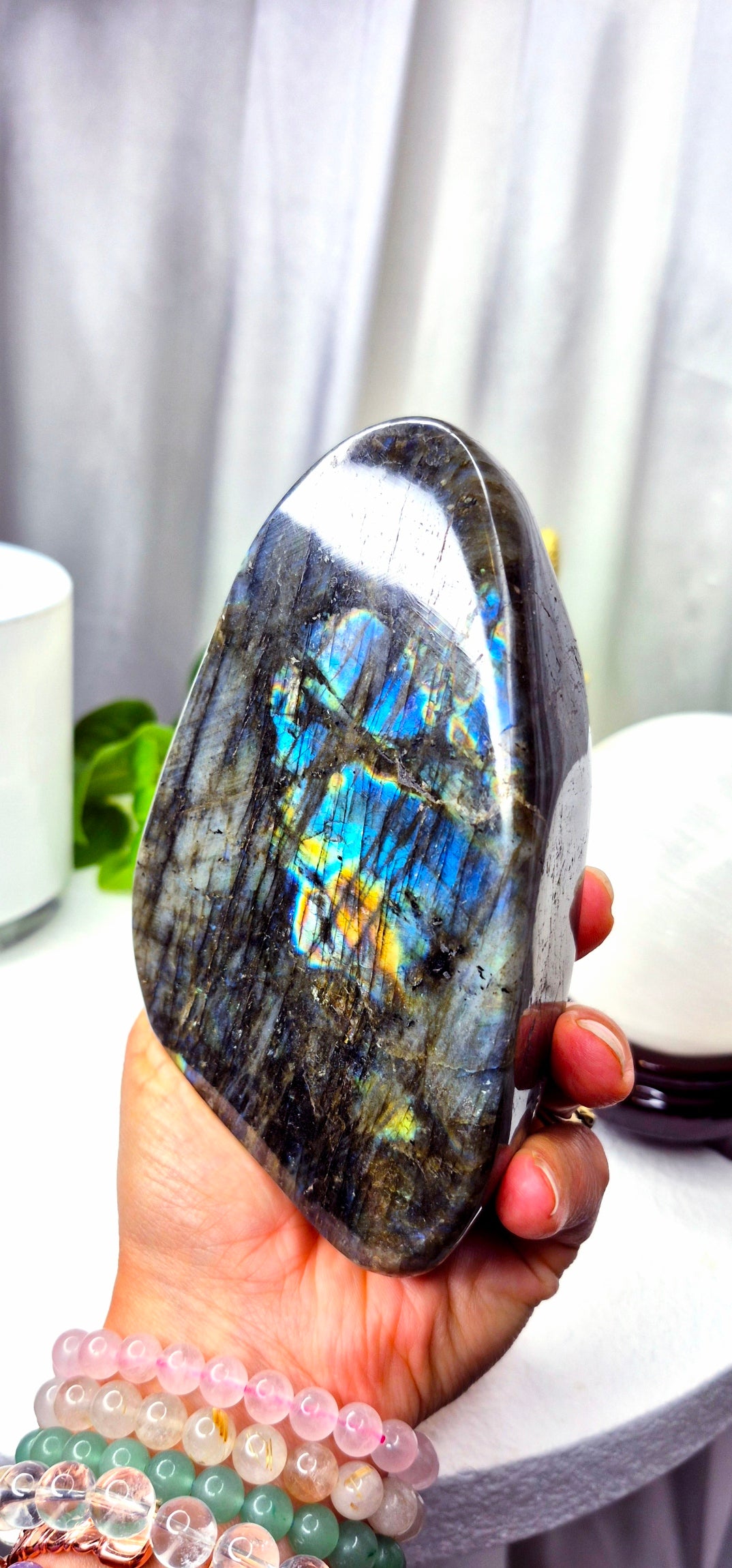 Labradorite Statement Piece Polished Free Form #E