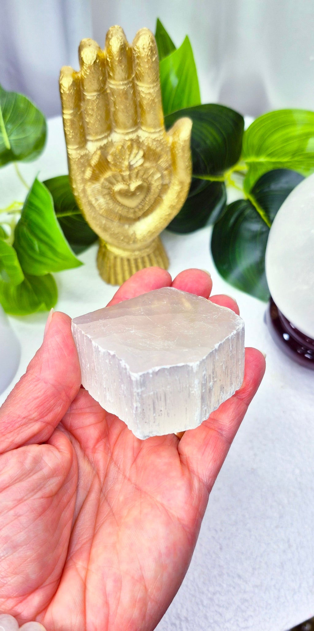 Selenite slab