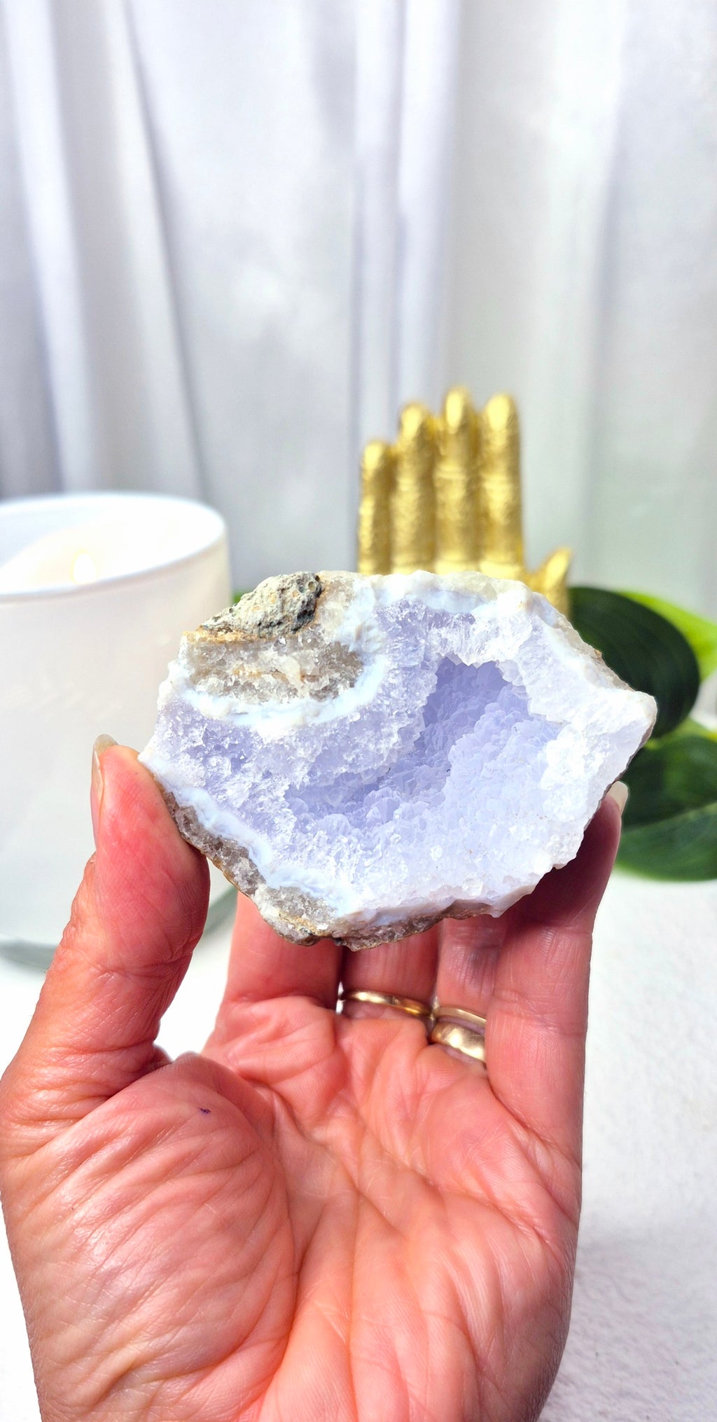 Blue Lace Agate Cluster #B
