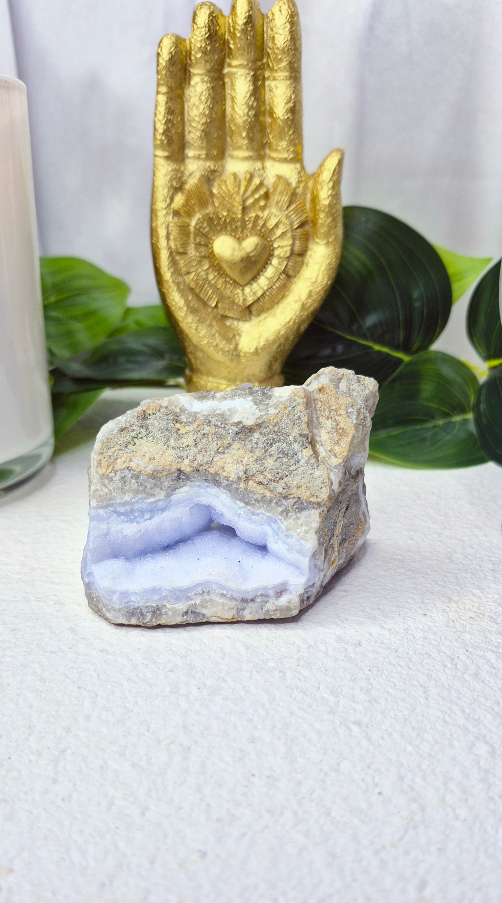 Blue Lace Agate Cluster #C