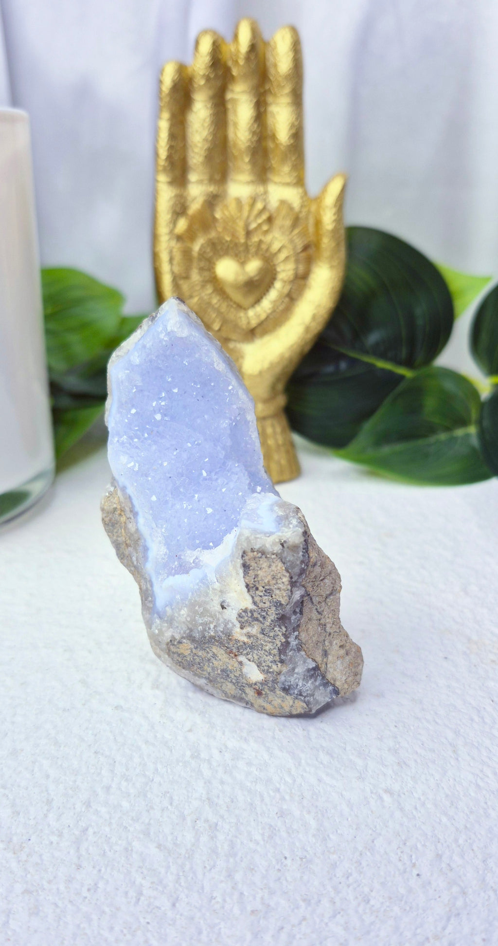 Blue Lace Agate Cluster #D