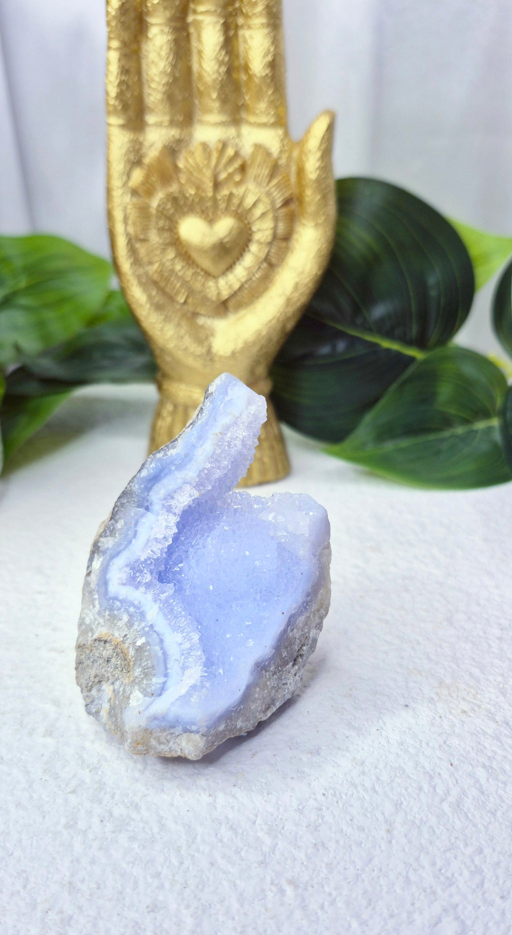 Blue Lace Agate Cluster #E