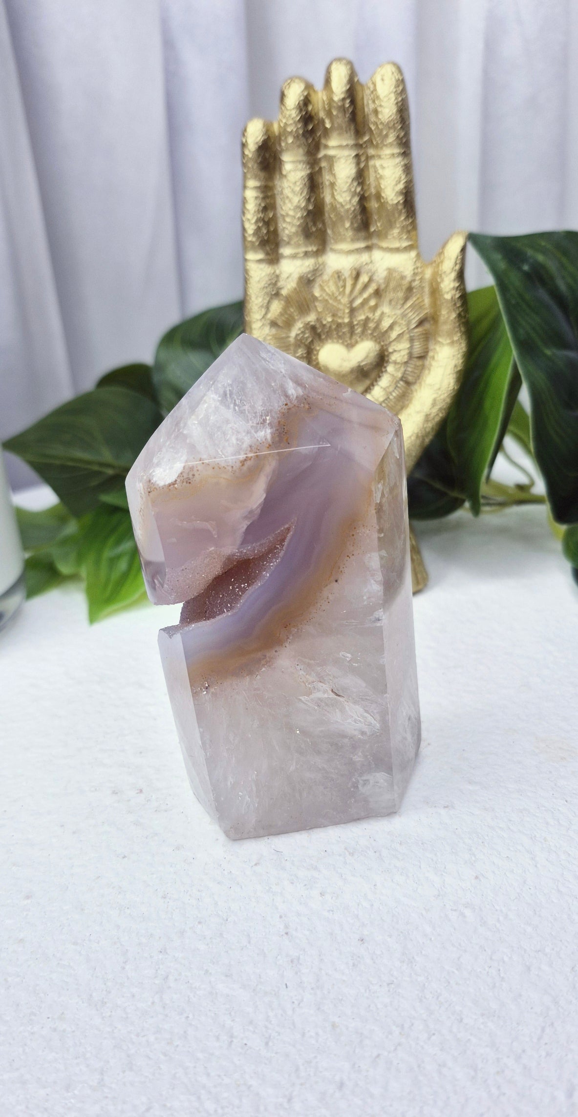 Druzy Agate Geode Polished Points