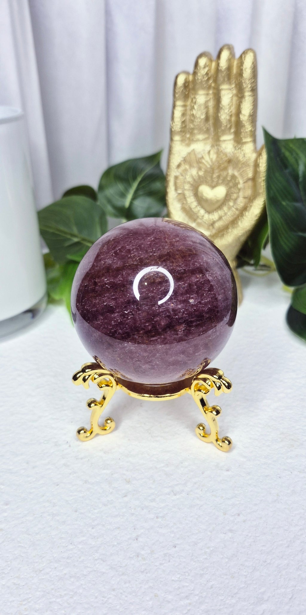 Strawberry Quartz Sphere