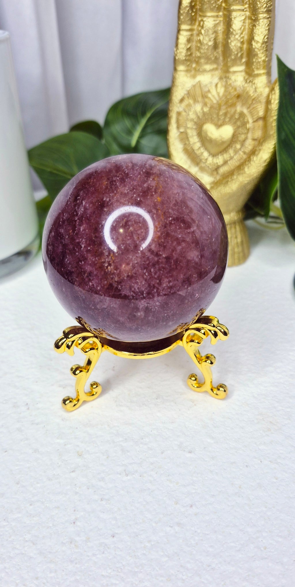 Strawberry Quartz Sphere