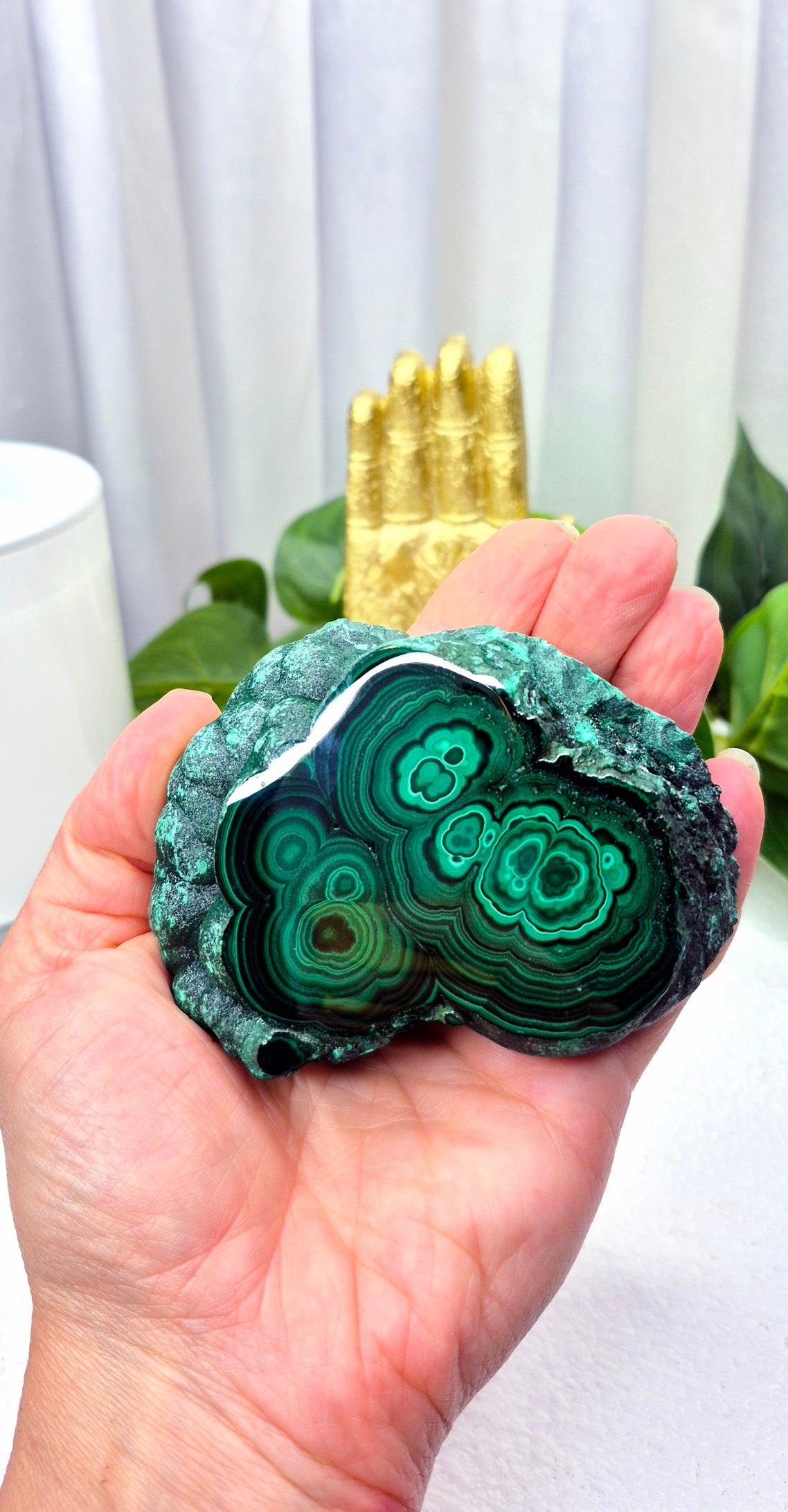 Premium Malachite Statement Specimen