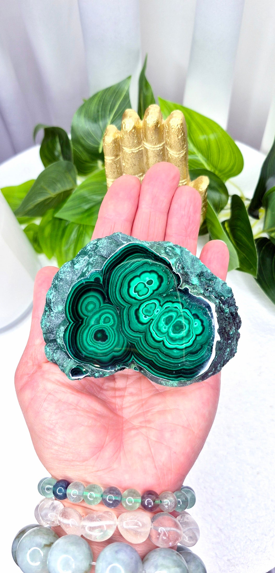 Premium Malachite Statement Specimen