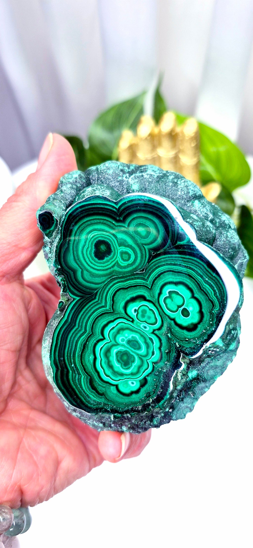 Premium Malachite Statement Specimen