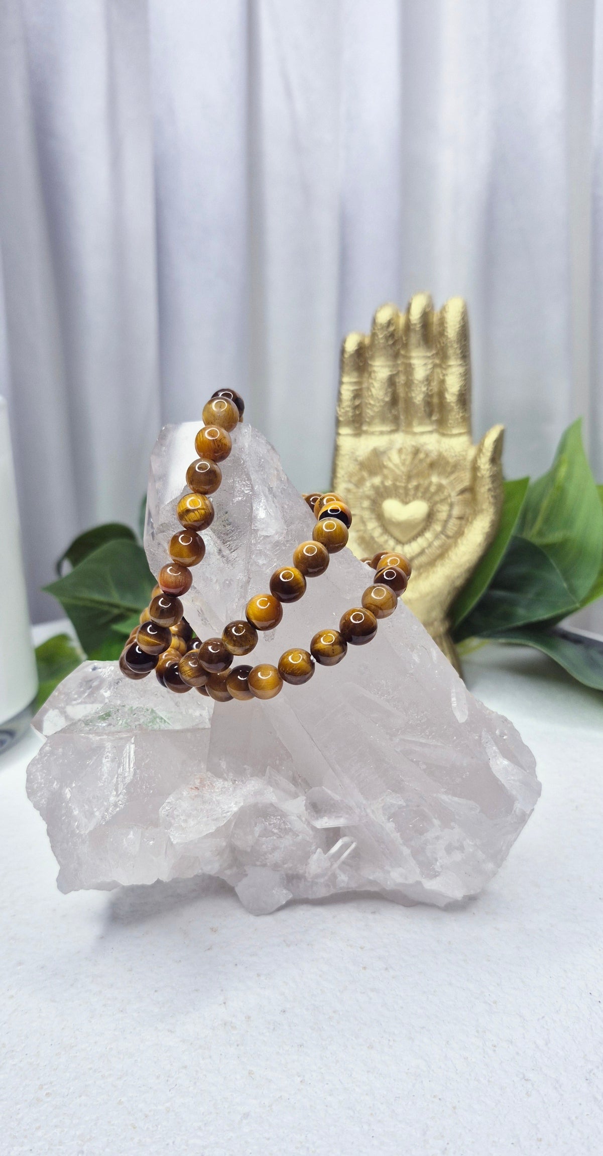 Tigers Eye Beaded Bracelet