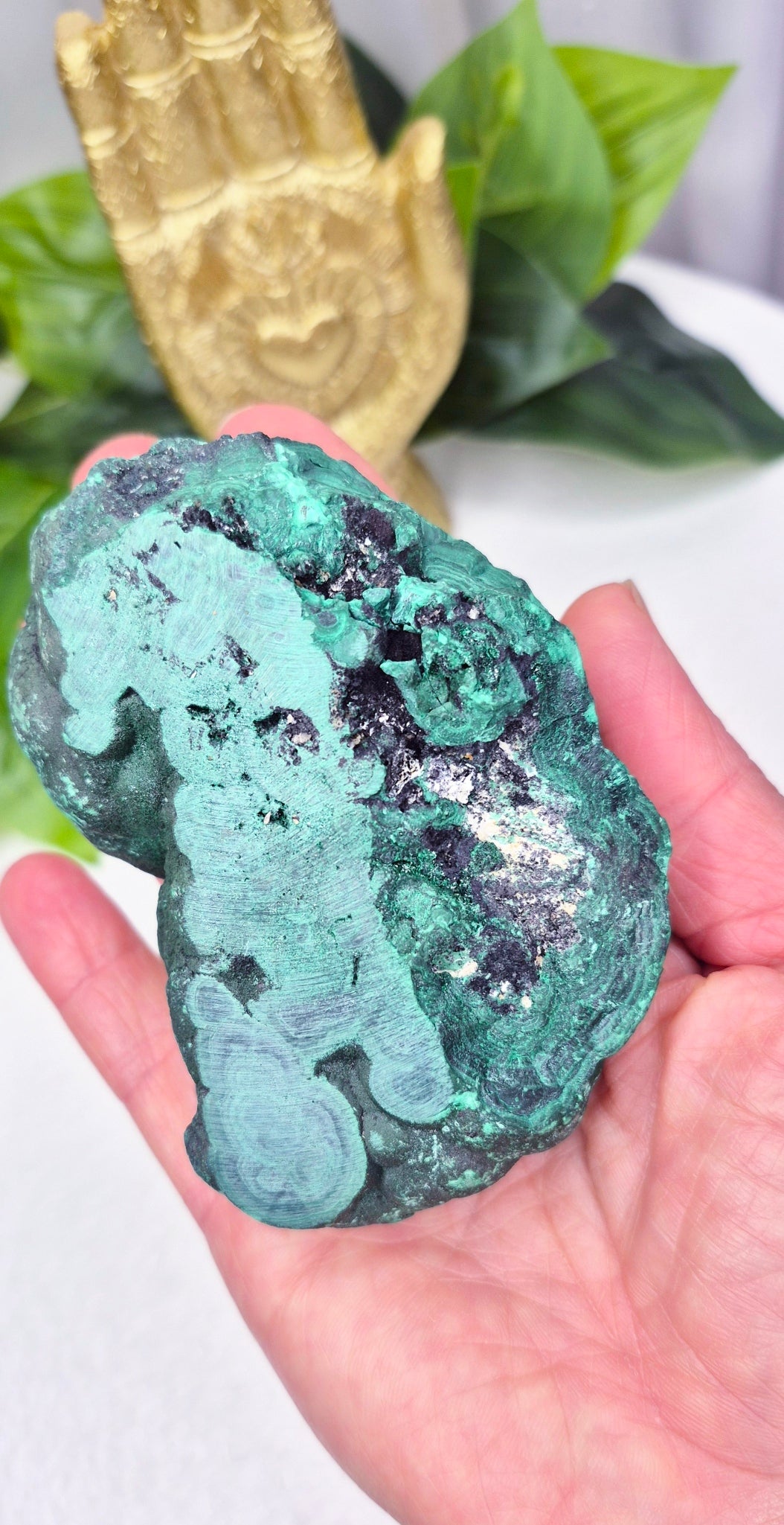Premium Malachite Statement Specimen