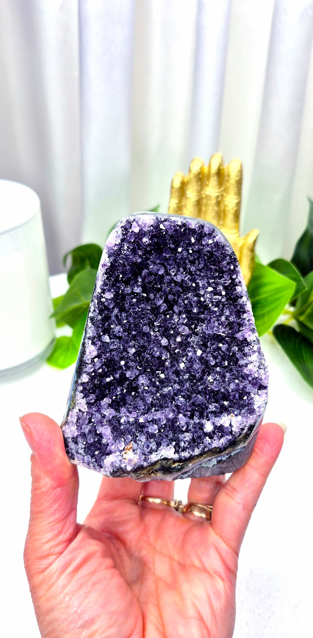 Sugar Druzy Amethyst Freeform