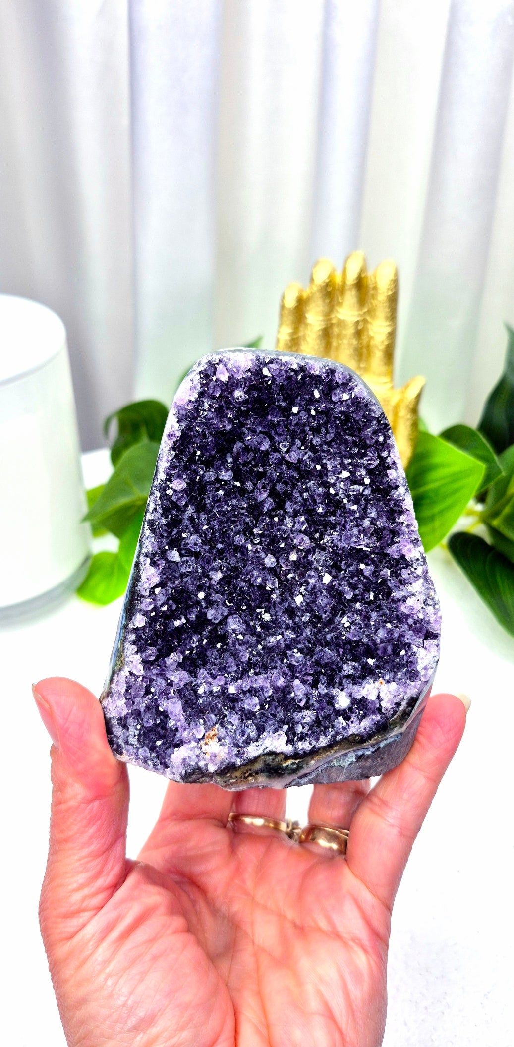 Sugar Druzy Amethyst Freeform