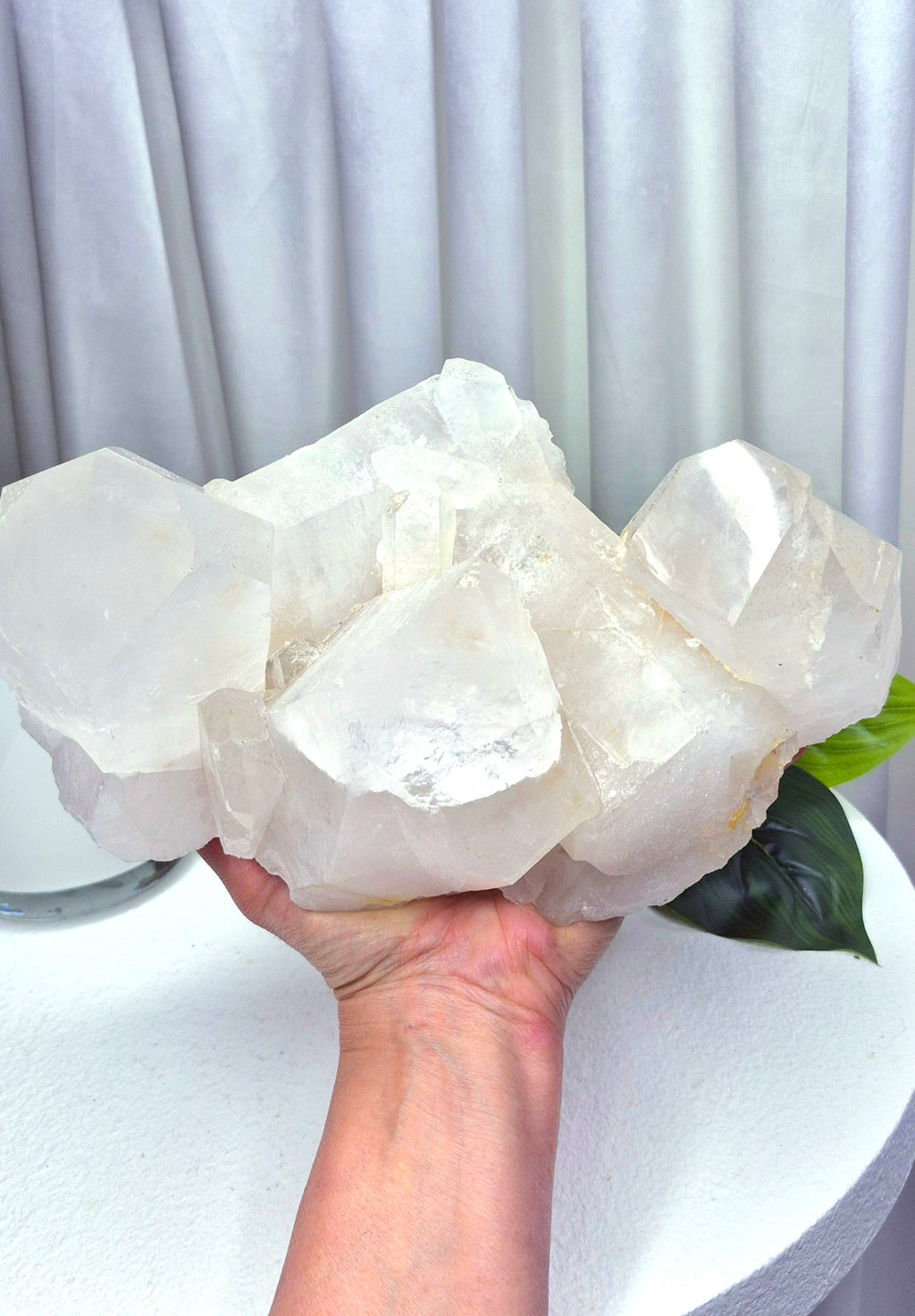Statement Piece Clear Quartz Terminated Cluster