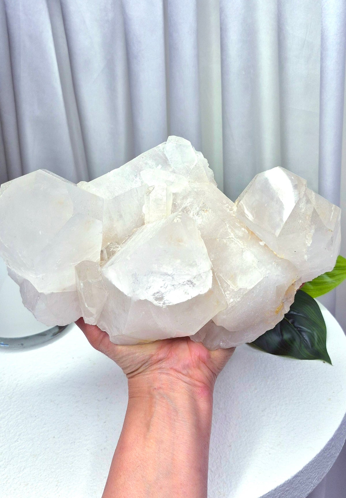 Statement Piece Clear Quartz Terminated Cluster