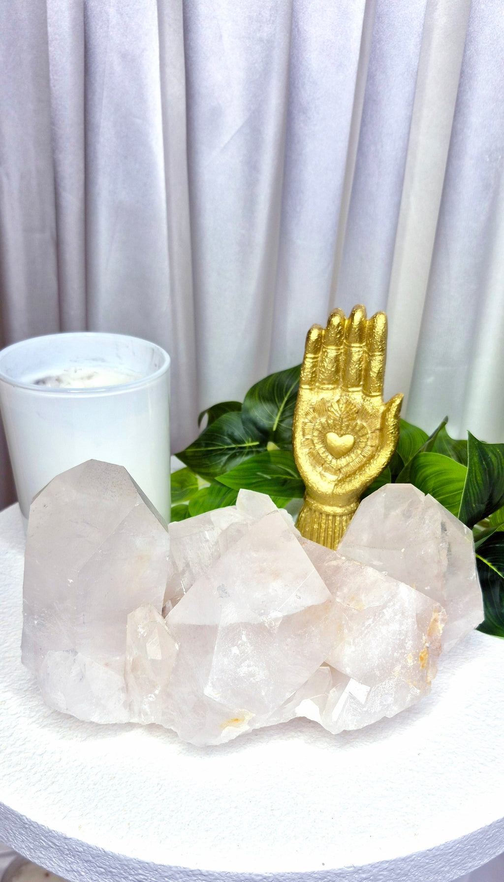 Statement Piece Clear Quartz Terminated Cluster