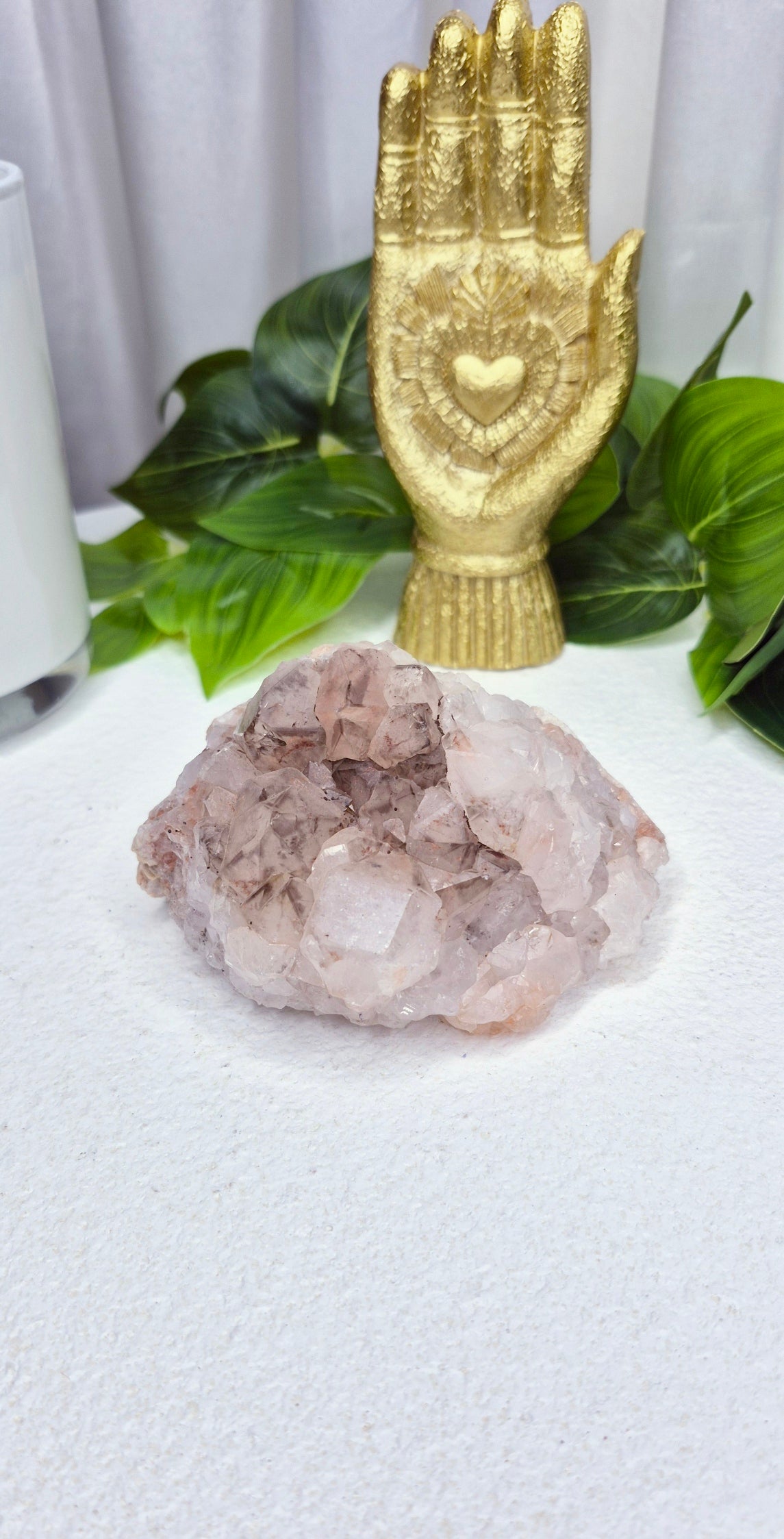 Natural Smoky Quartz Cluster Specimen