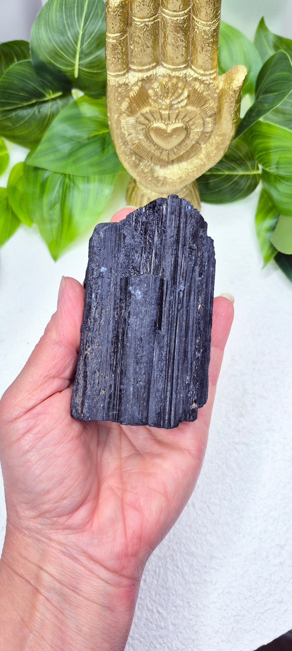 Extra Grade Raw Black Tourmaline Specimen