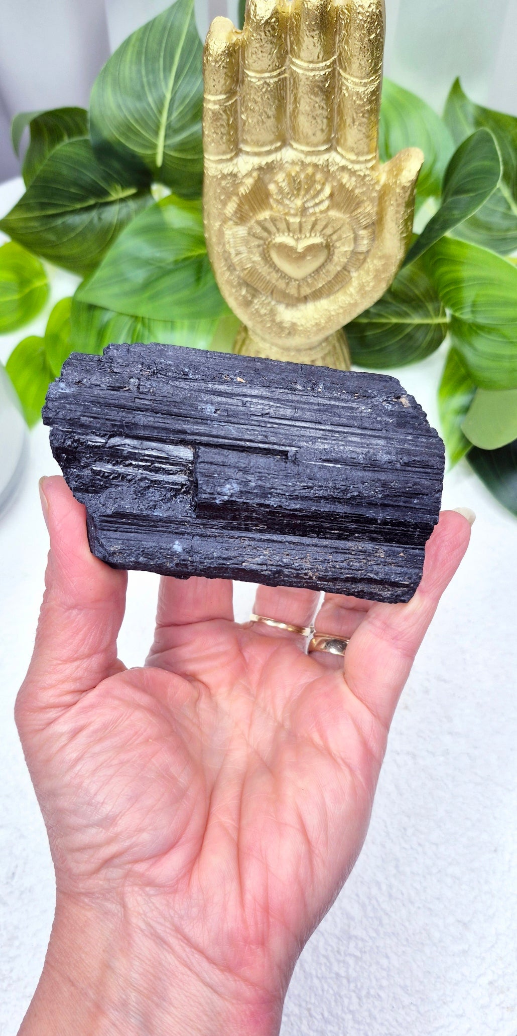 Extra Grade Raw Black Tourmaline Specimen
