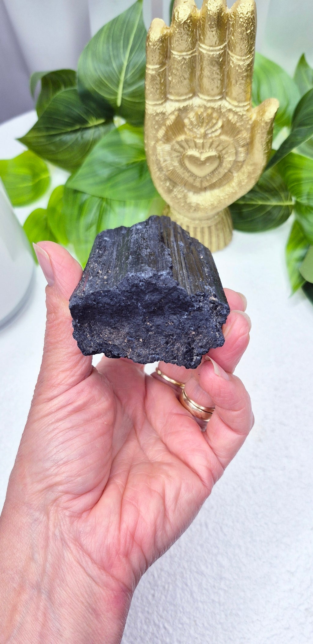 Extra Grade Raw Black Tourmaline Specimen