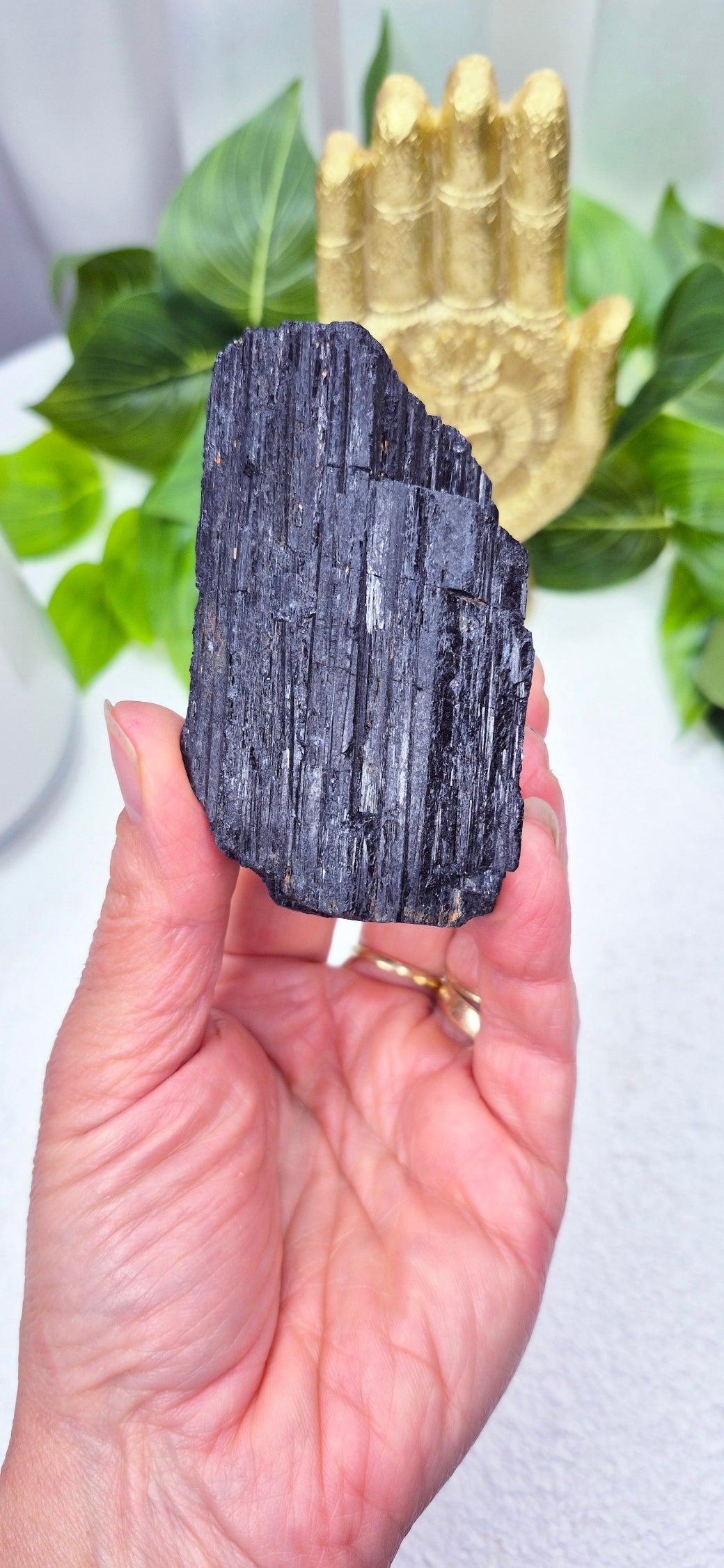 Extra Grade Raw Black Tourmaline Specimen