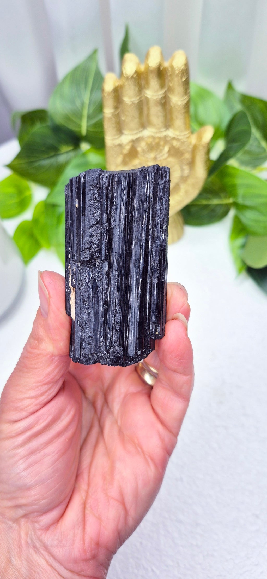 Extra Grade Raw Black Tourmaline Specimen