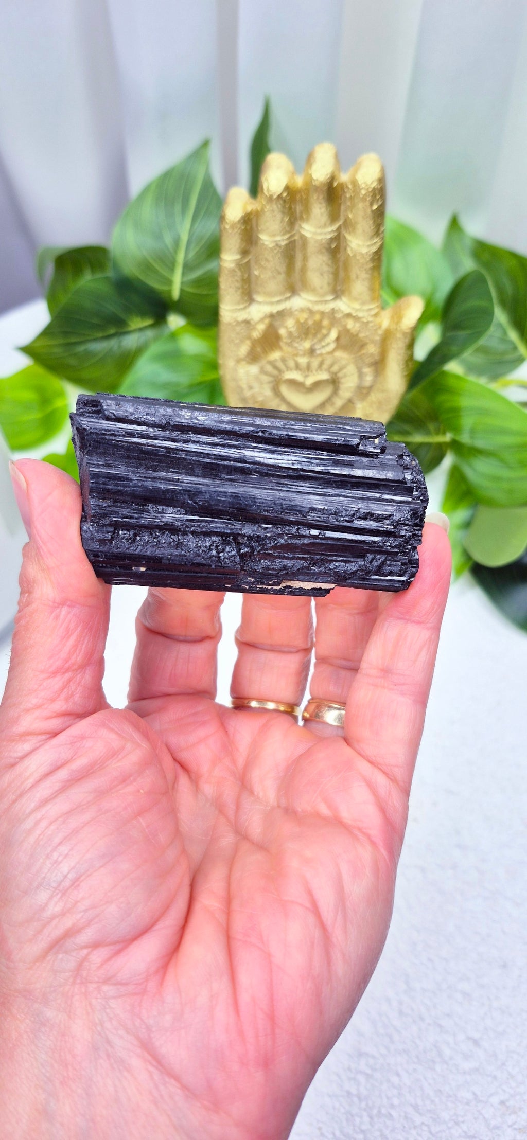 Extra Grade Raw Black Tourmaline Specimen