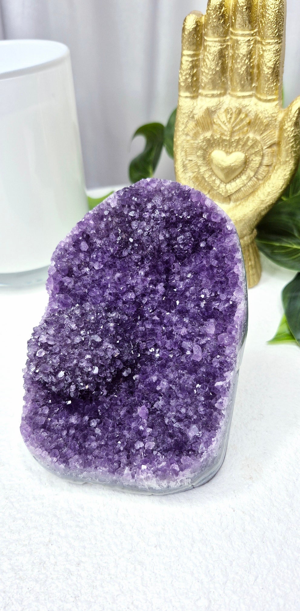 New Release A Grade Amethyst Geode Cut Base