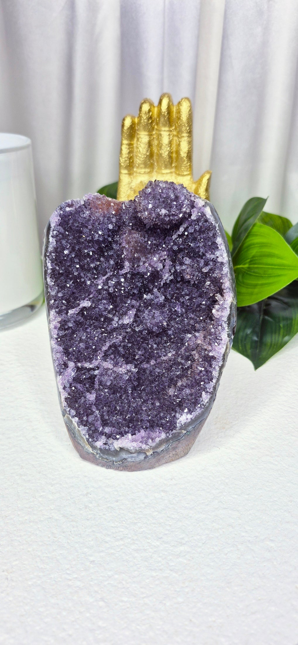 New Release A Grade Sugar Druzy Amethyst Geode