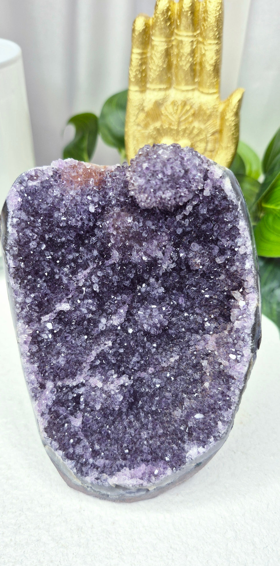 New Release A Grade Sugar Druzy Amethyst Geode