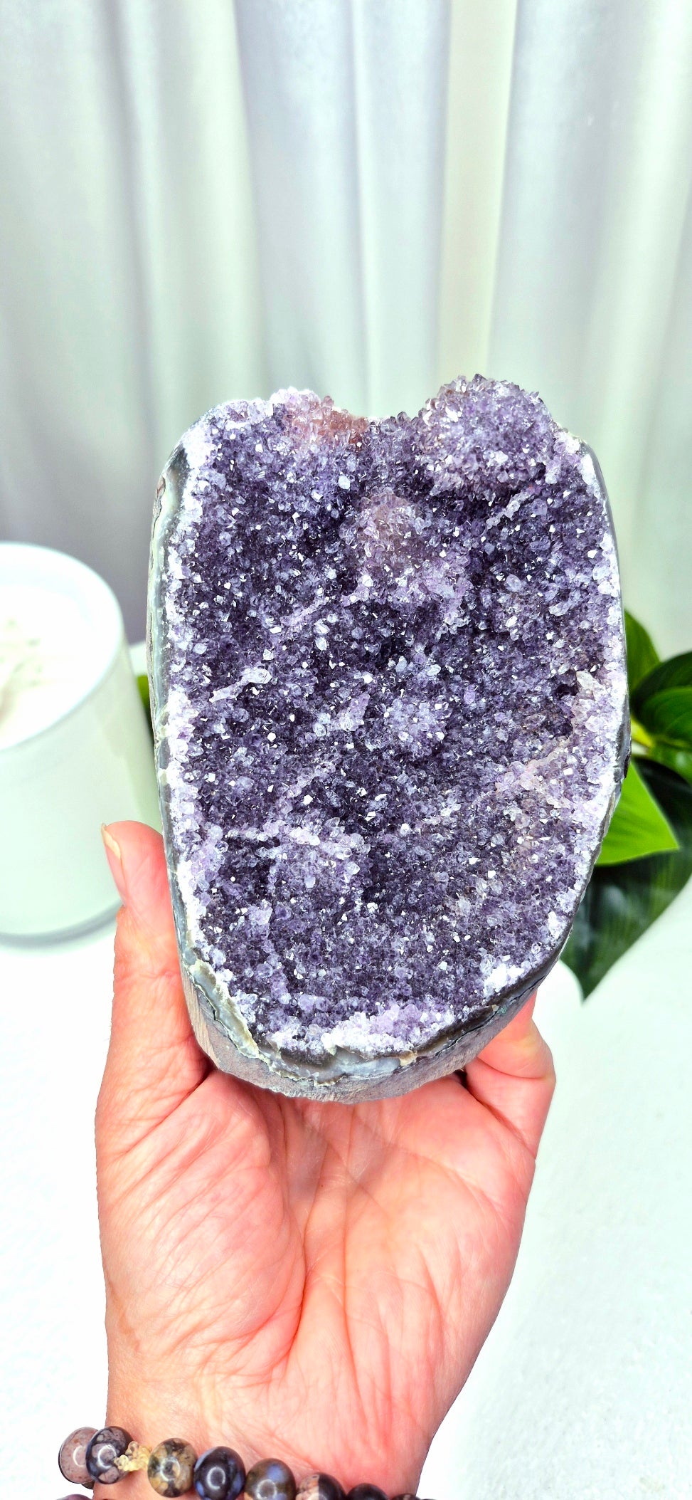 New Release A Grade Sugar Druzy Amethyst Geode
