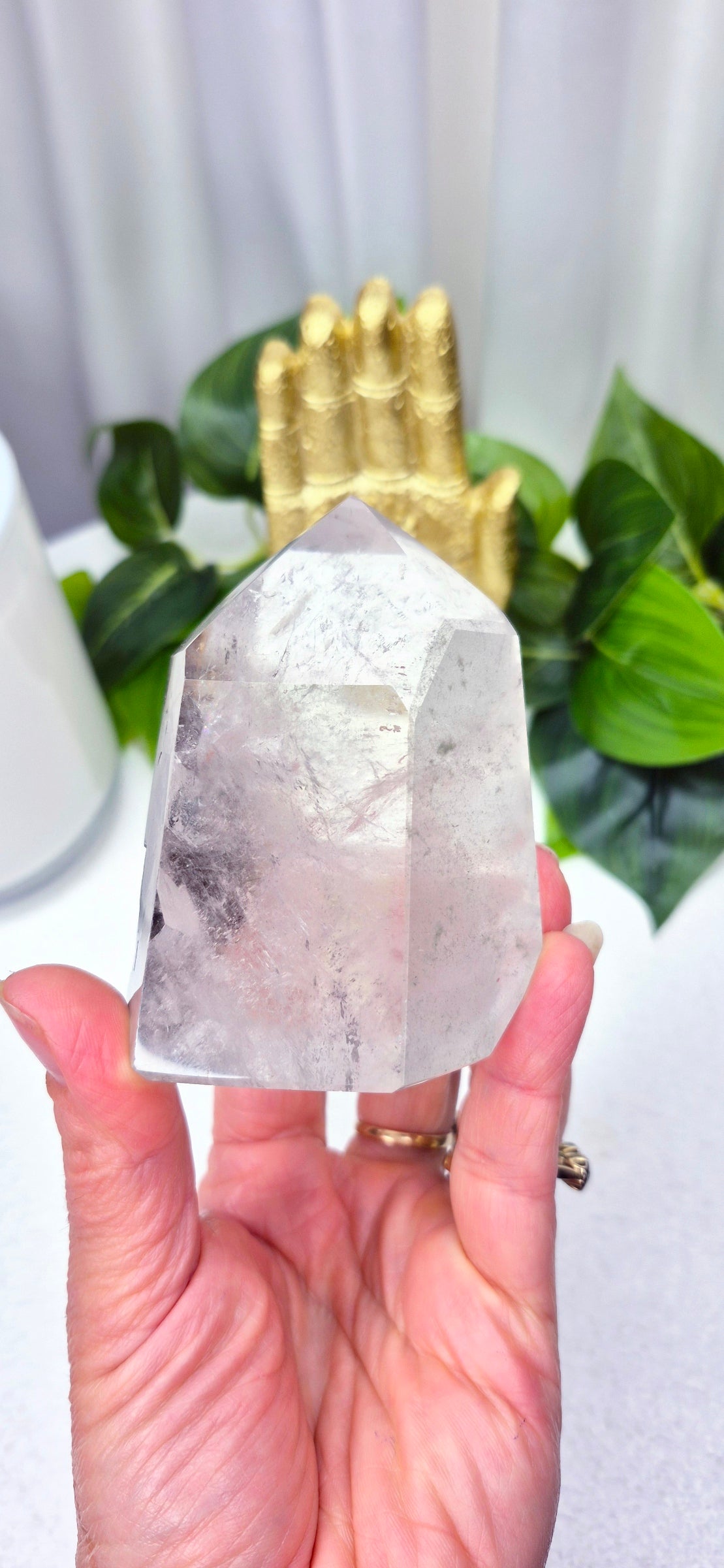 Madagascan Included Quartz Polished Freeform #A