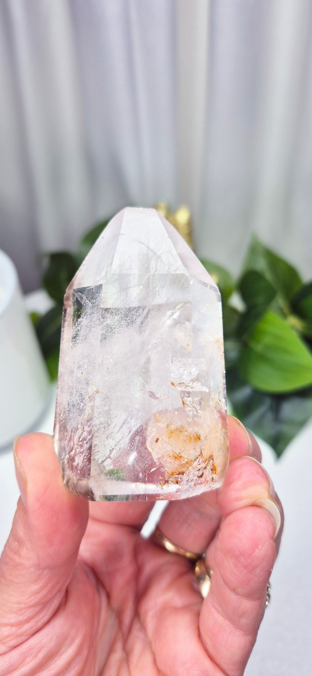 Madagascan Included Quartz/ Golden Healer Point