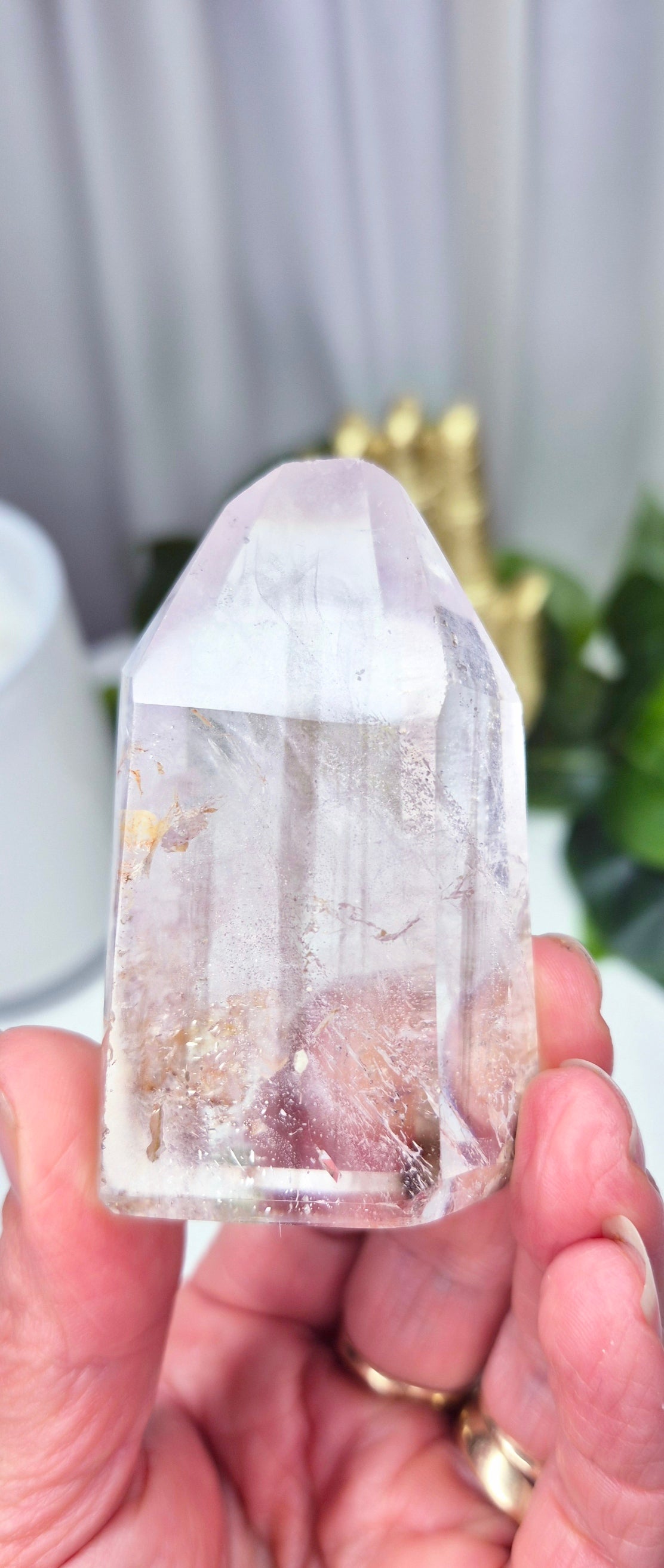 Madagascan Included Quartz/ Golden Healer Point