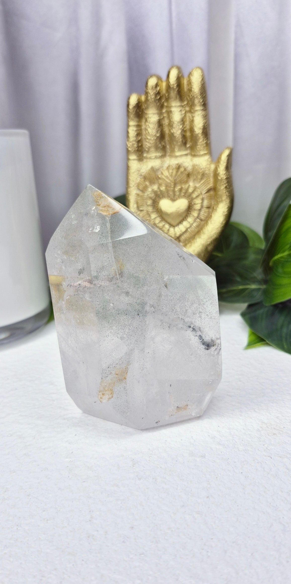 Madagascan Included Quartz Point #C