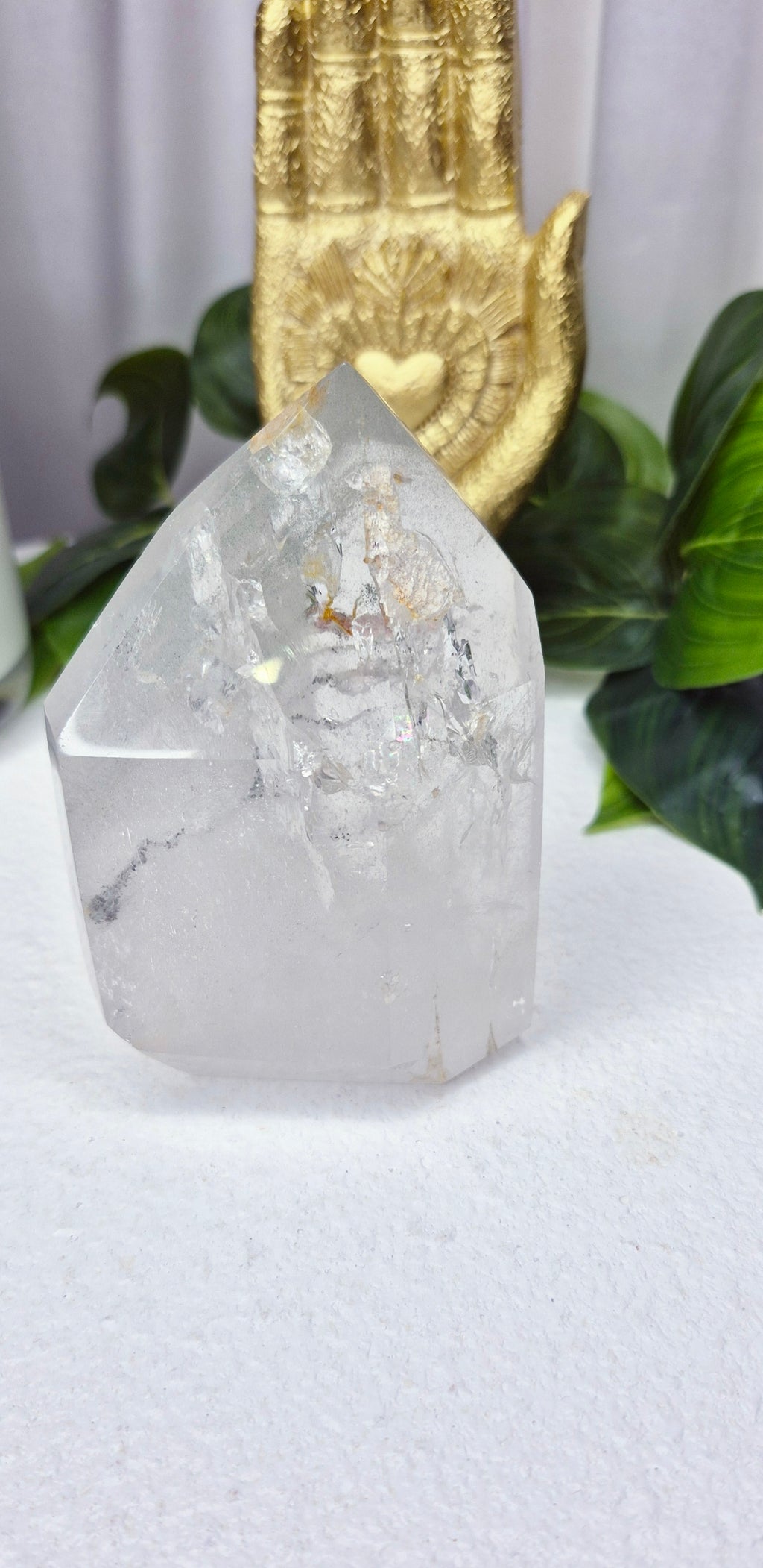 Madagascan Included Quartz Point #C