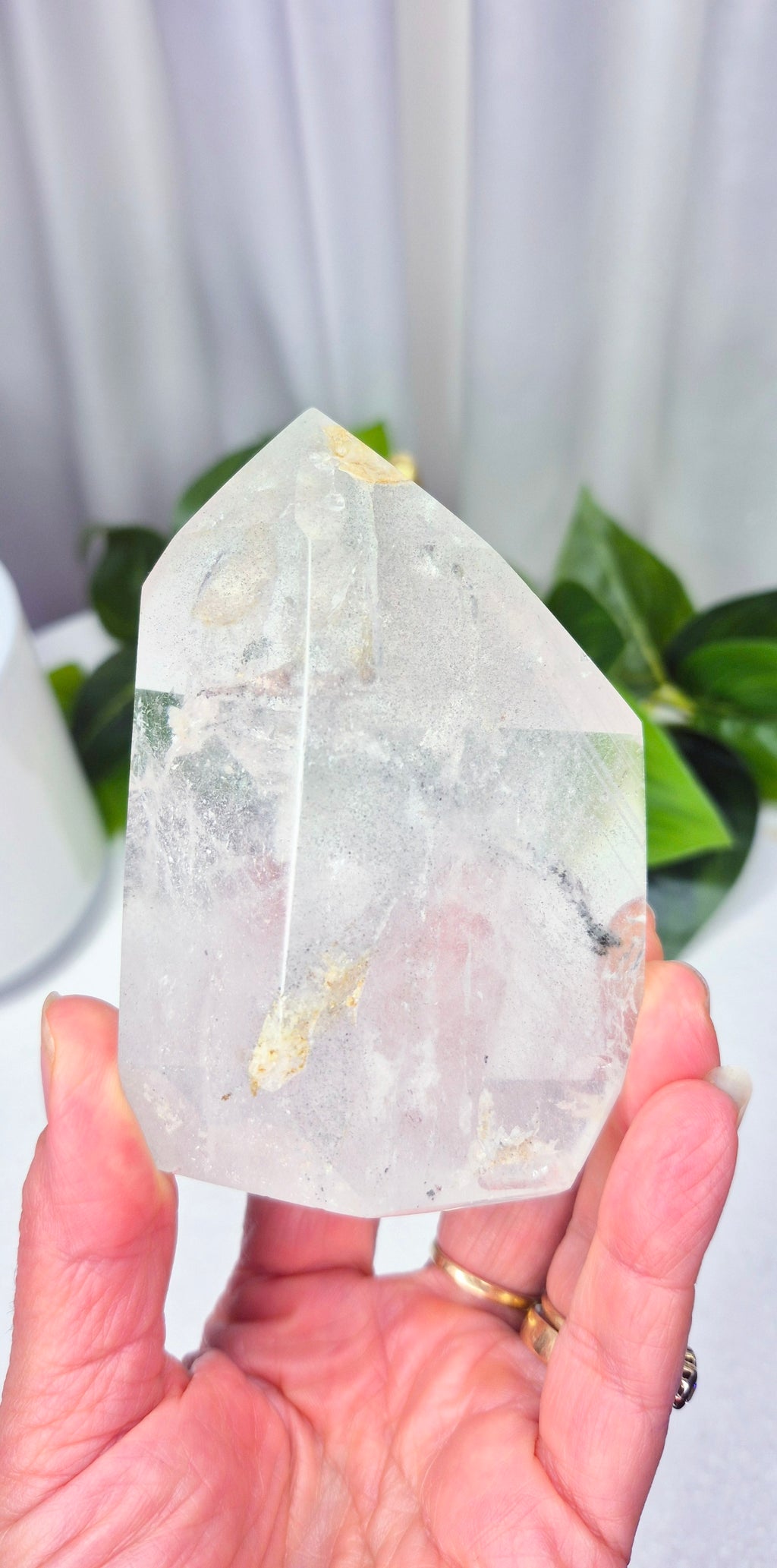 Madagascan Included Quartz Point #C