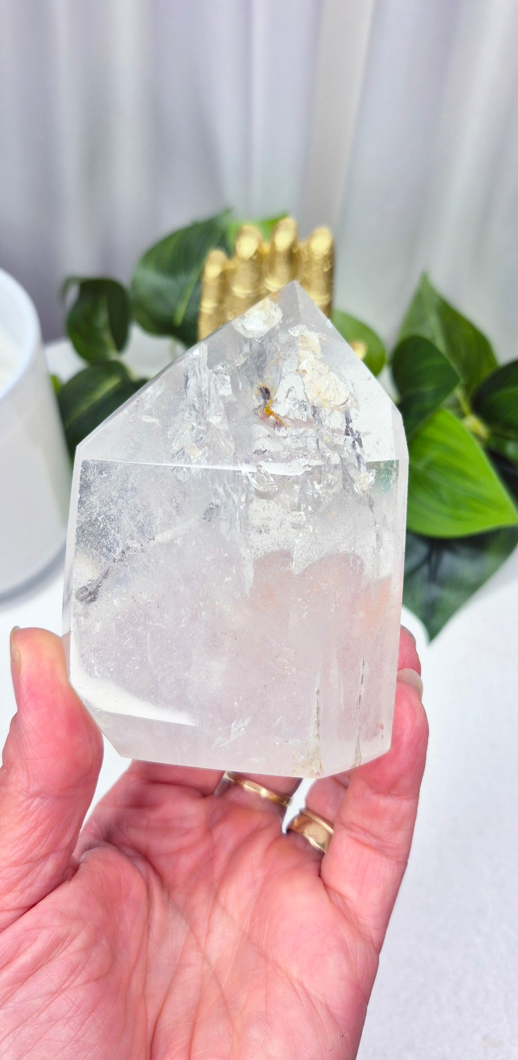 Madagascan Included Quartz Point #C