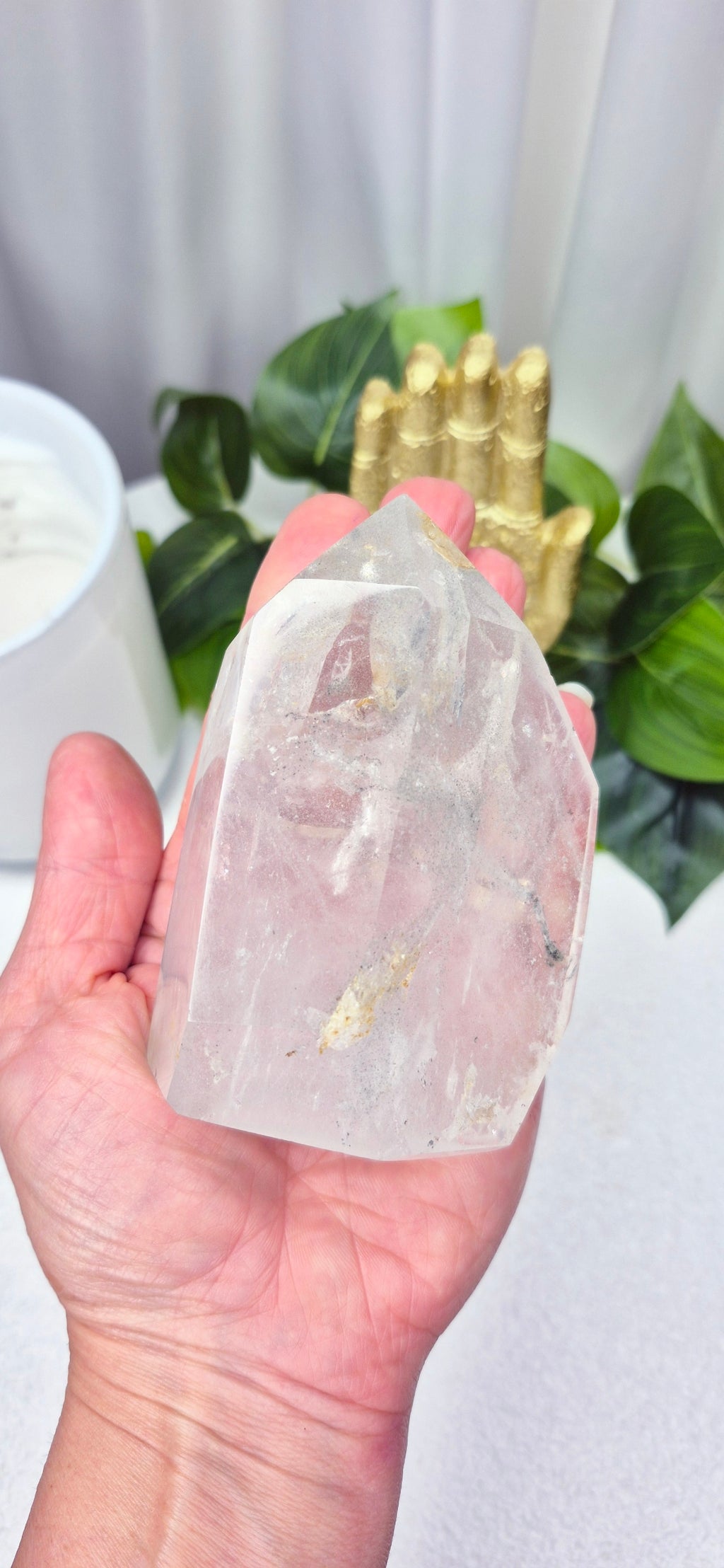 Madagascan Included Quartz Point #C
