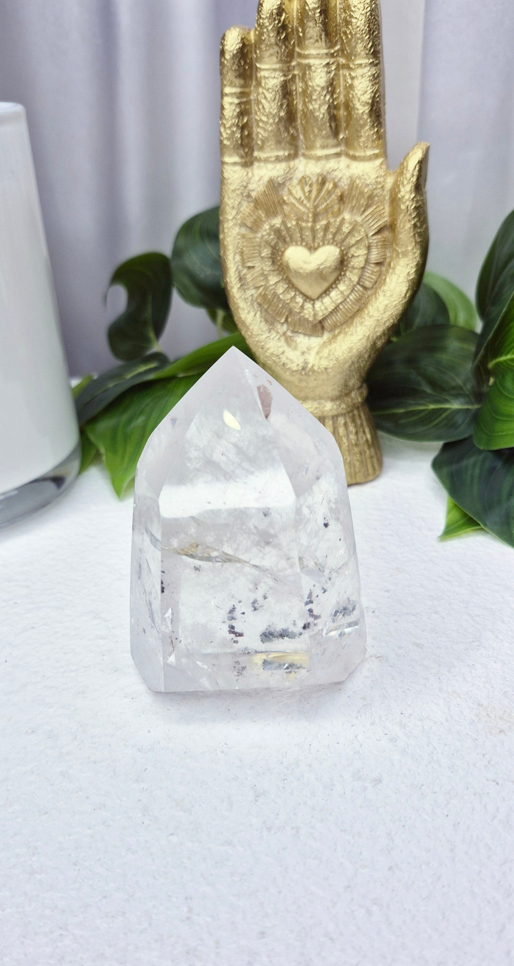 Madagascan Included Quartz Point #D